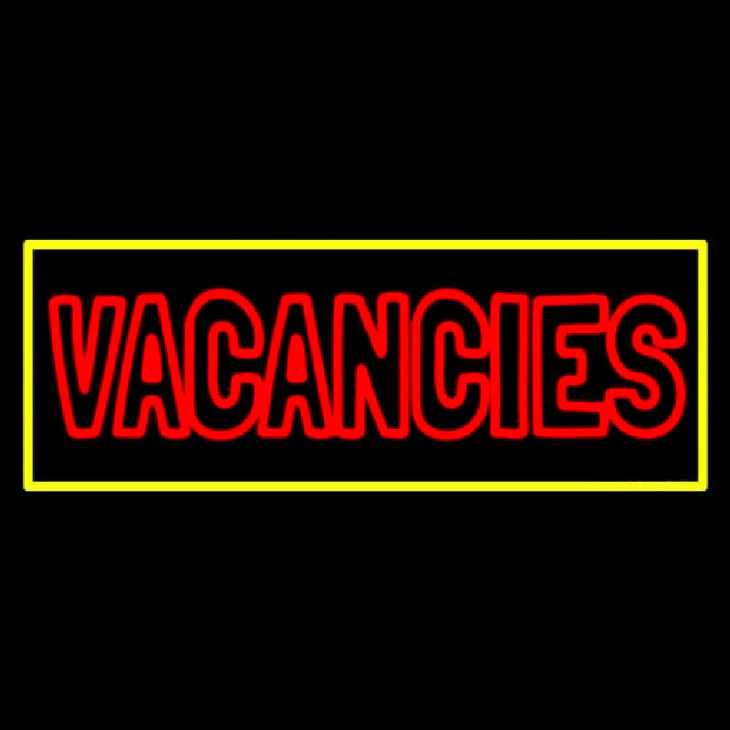 Vacancies Neontábla