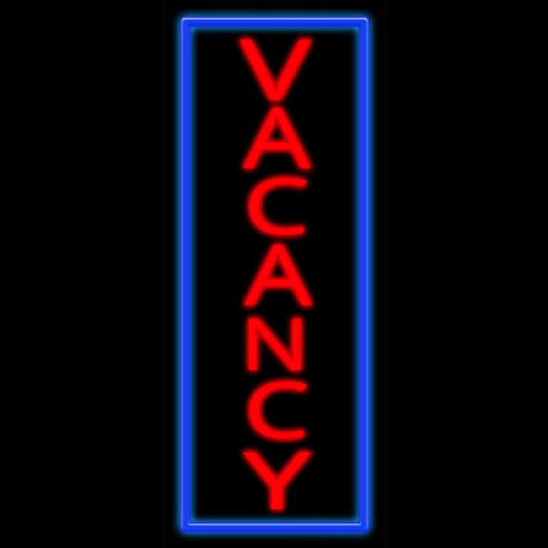 Vacancy Neontábla