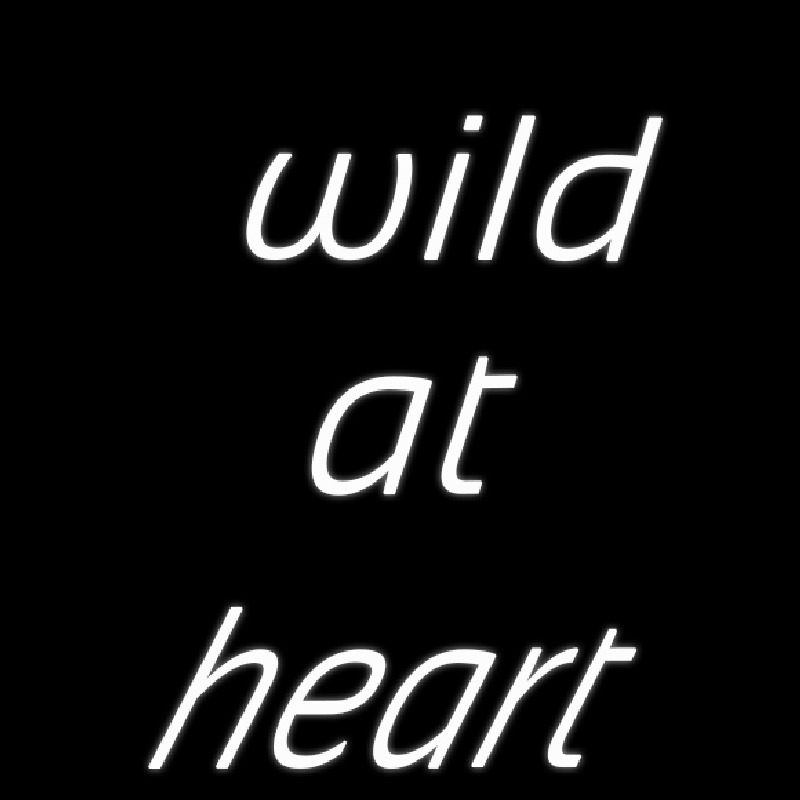 Wild At Heart Neontábla