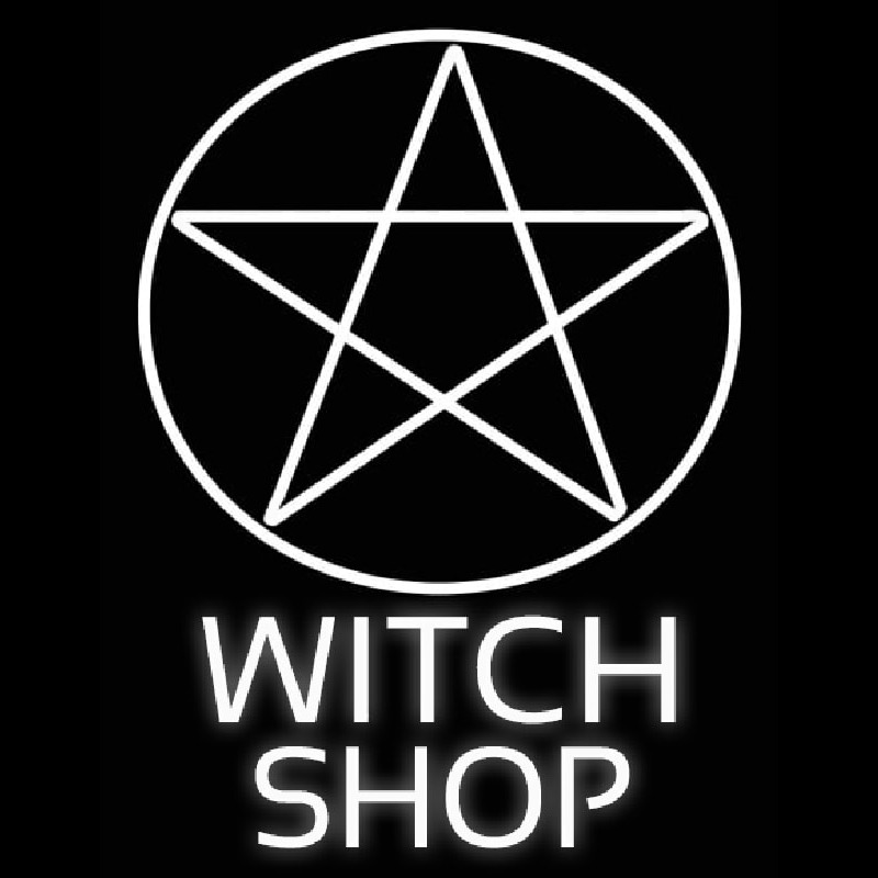 Witch Shop Neontábla