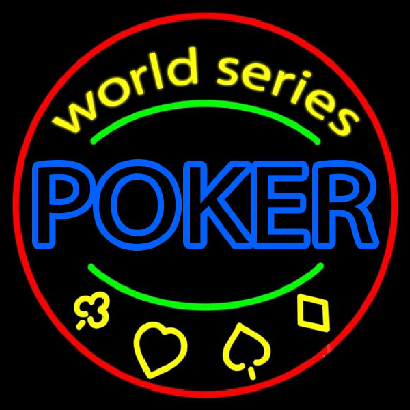 World Series Of Poker 2 Neontábla