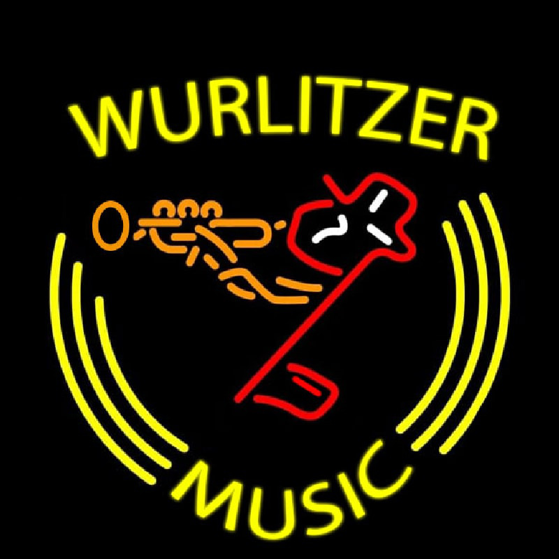 Wurlitzer Music Neontábla