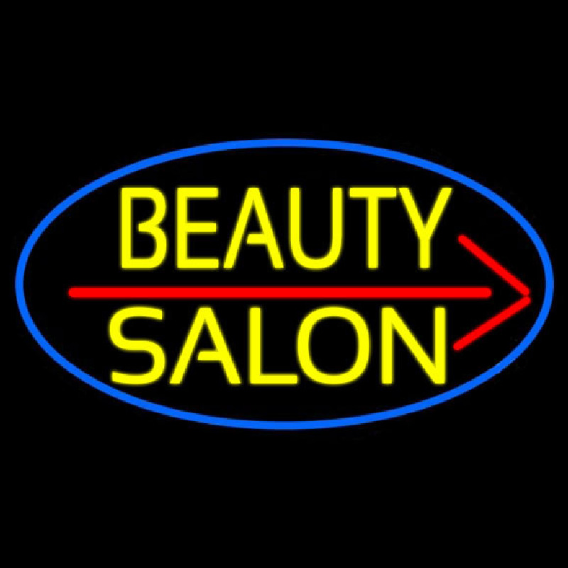 Yellow Beauty Salon Neontábla