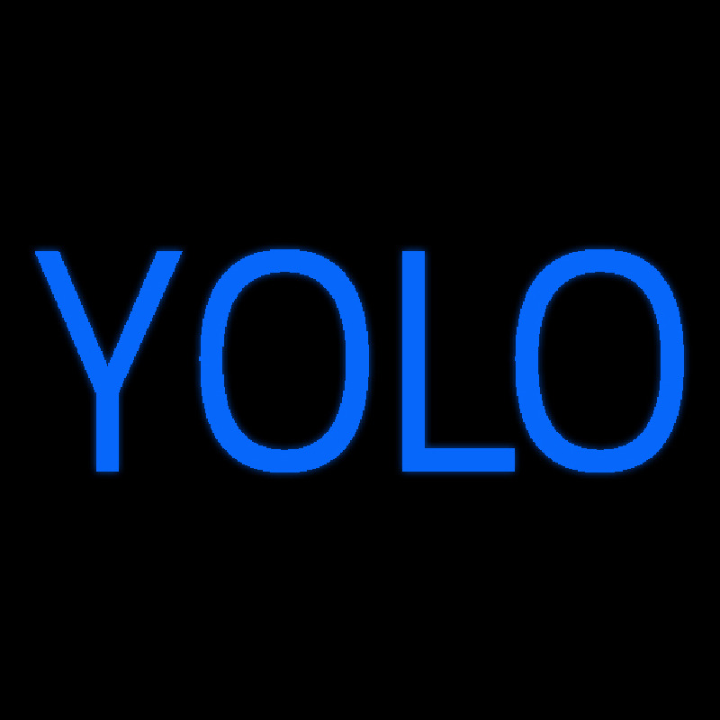 Yolo Neontábla