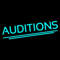 Auditions Neontábla