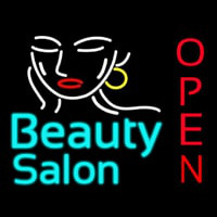 Beauty Salon Open Neontábla