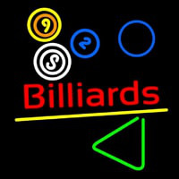 Billiards Neontábla