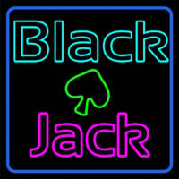 Blackjack Poker Neon Neontábla