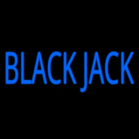 Blue Blackjack Neontábla