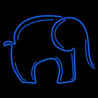 Blue Elephant Neontábla