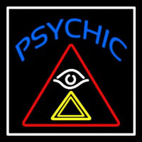 Blue Psychic Logo Neontábla