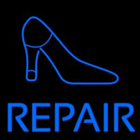 Blue Shoe Repair With Sandal Neontábla