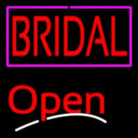 Bridal Script2 Open Neontábla