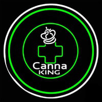 Canna King Neontábla