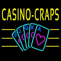 Casino Craps 1 Neontábla