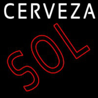 Cerveza Sol Neontábla