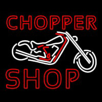 Chopper Shop Neontábla