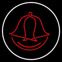 Circle Wedding Bell Logo Neontábla