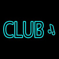 Club Music Neontábla