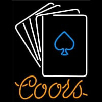 Coors Cards Neontábla