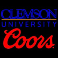 Coors Clemson University Neontábla