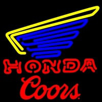 Coors Honda Motorcycle Gold Wing Neontábla