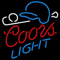 Coors Light Baseball Neontábla