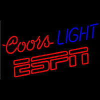 Coors Light Espn Beer Sign Neontábla