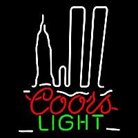 Coors Light Silver Bullet Nyc Beer Sign Neontábla