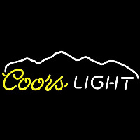 Coors Light Waterfall Beer Sign Neontábla