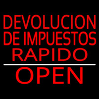 Devolucion De Impuestos Rapido Open Neontábla