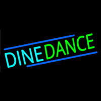 Dine Dance Neontábla