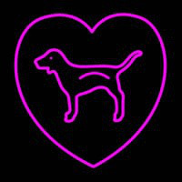 Dog Logo Neontábla