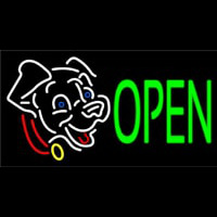 Dog Open 1 Neontábla