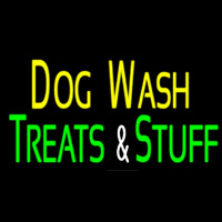 Dog Wash Treat And Stuff 2 Neontábla