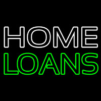 Double Stroke Home Loans Neontábla