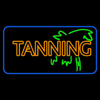 Double Stroke Yellow Tanning Neontábla