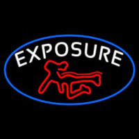 E posure Full Girl Logo Neontábla