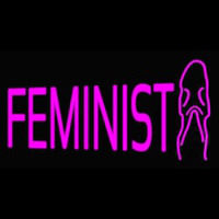 Feminist Girl Neontábla