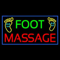 Foot Massage Neontábla