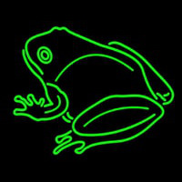 Frog Logo Neontábla