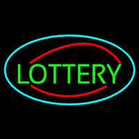 Green Lottery Neontábla