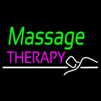 Green Massage Therapy Neontábla