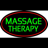 Green Massage Therapy Neontábla