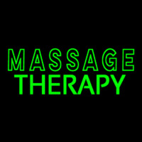 Green Massage Therapy Neontábla