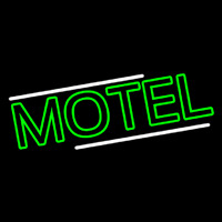 Green Motel Neontábla