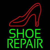 Green Shoe Repair Neontábla