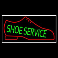 Green Shoe Service Neontábla