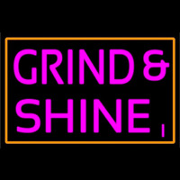 Grind And Shine Neontábla