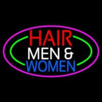 Hair Men And Women Neontábla